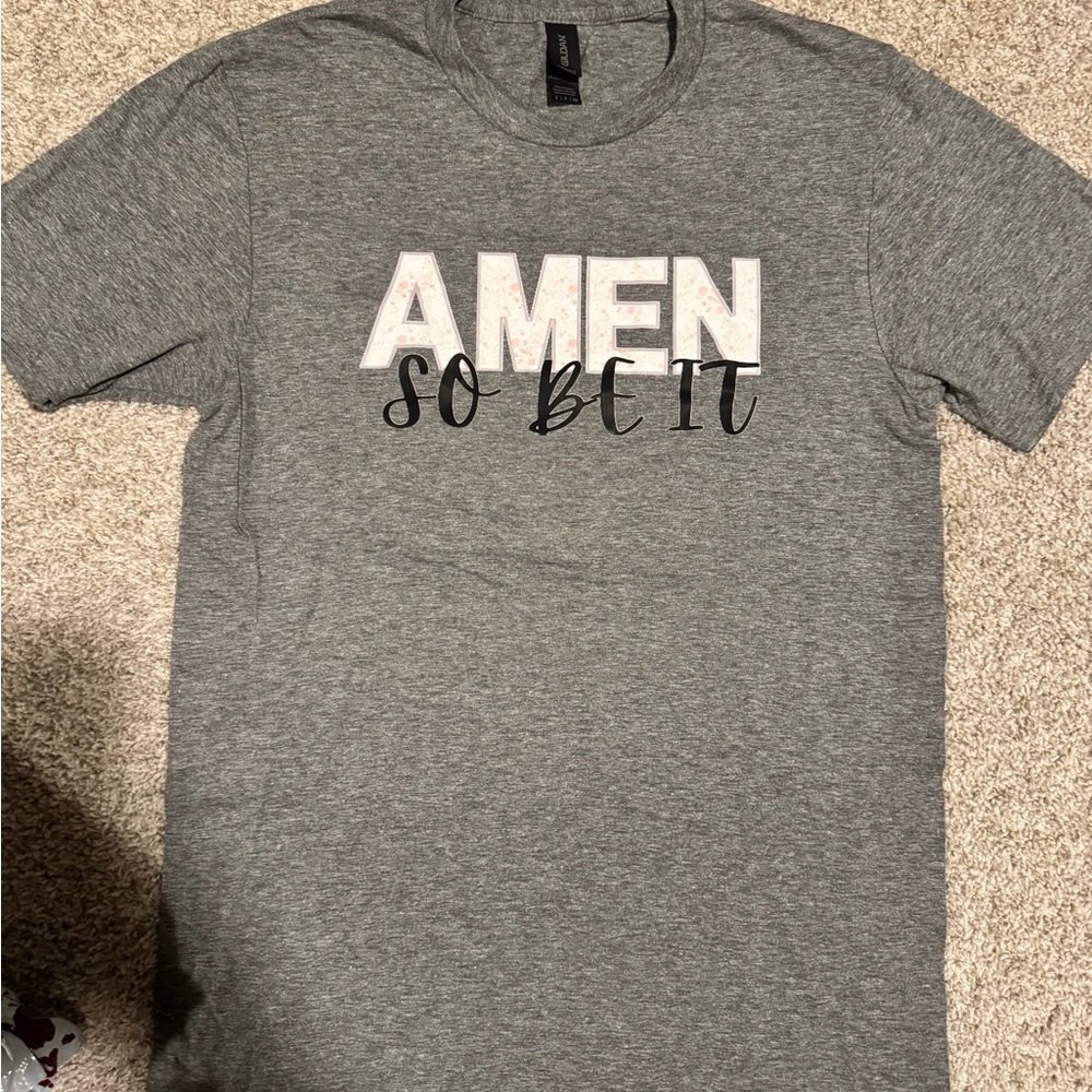 Gray Graphic T-Shirt SMALL